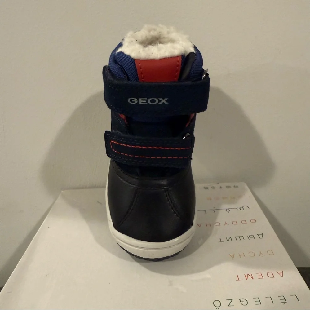 Geox Respira Toddler Boys Winter Boots Warm Lined size US6.5